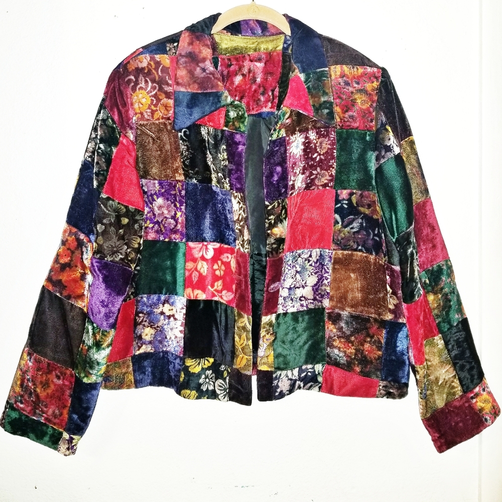 Rare Sharon Endick Patchwork Jacket